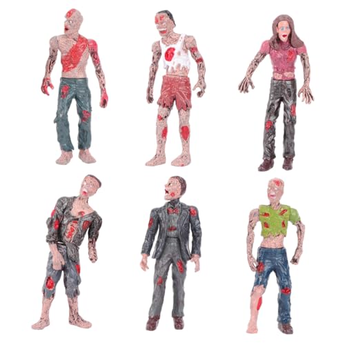 Milisten Muñecos Zombis Articulados de Plástico Realistas Figuras de Acción Miniatura para Bromas y Decoración de Halloween de Juguetes Terroríficos Resistentes y Reutilizables Milisten Muñecos Zombis Articulados de Plástico Realistas Figuras de Acción Miniatura para Bromas y Decoración de Halloween de Juguetes Terroríficos Resistentes y Reutilizables