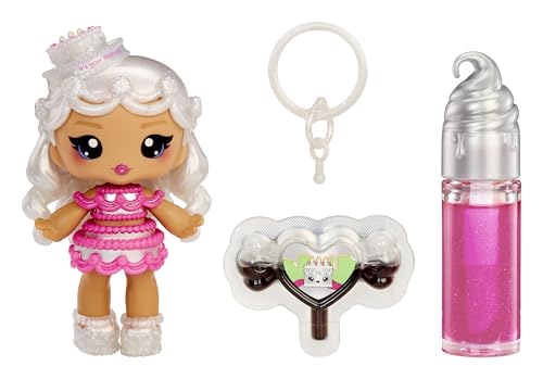 Yummiland Muñeca con Brillo de Labios DIY y Llavero miniatura 1