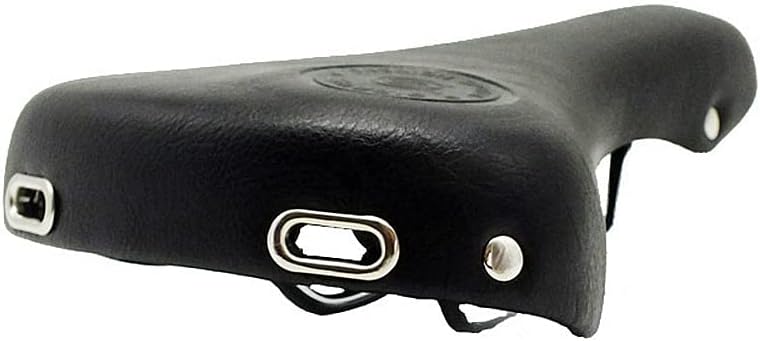 UNISTRENGH Comfortable Bike Seat Waterproof Suspension Cruiser Bicycle Saddle with Central Relief Zone and Ergonomics Design for Mountain Bikes,Road Bikes,Men and Women