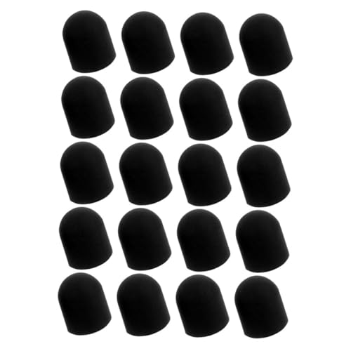 BESPORTBLE 20 Piezas Puntas de Repuesto para Lápiz Óptico de Silicona Puntas Capacitiva para Pantallas Táctiles Compatibles con Tablet y Smartphone Reemplazo y Preciso para Lápiz Tablet