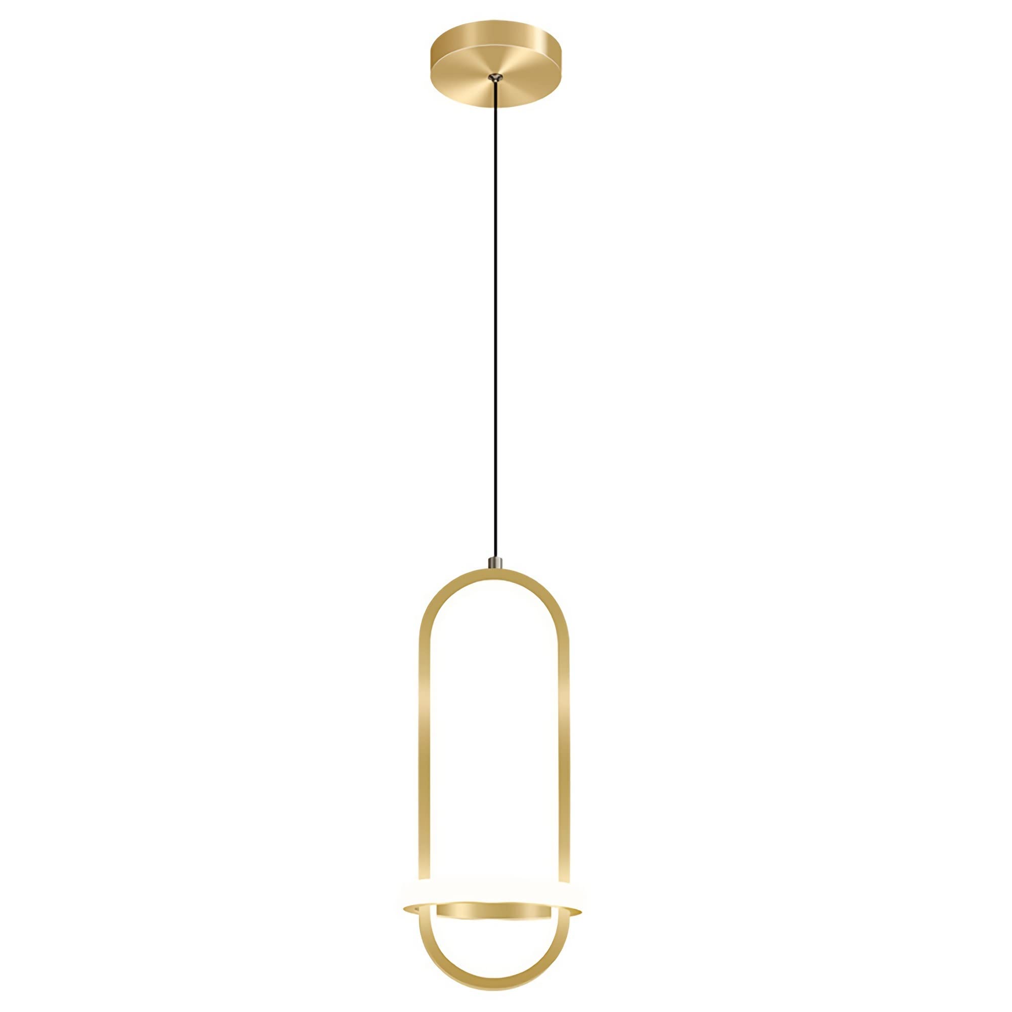 lqiflvc LED Chandelier Dining Room Ceiling Pendant Light Contemporary Hanging Lighting Fixtures Modern Designer Height Adjustable Bedroom Kitchen Island Living Room Decor Lamp,Gold,Warm Light