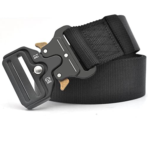 VANGULL Tactical Belt 1.5 Inch Belts Nylon Web Work Belt with Heavy Duty Buckle4