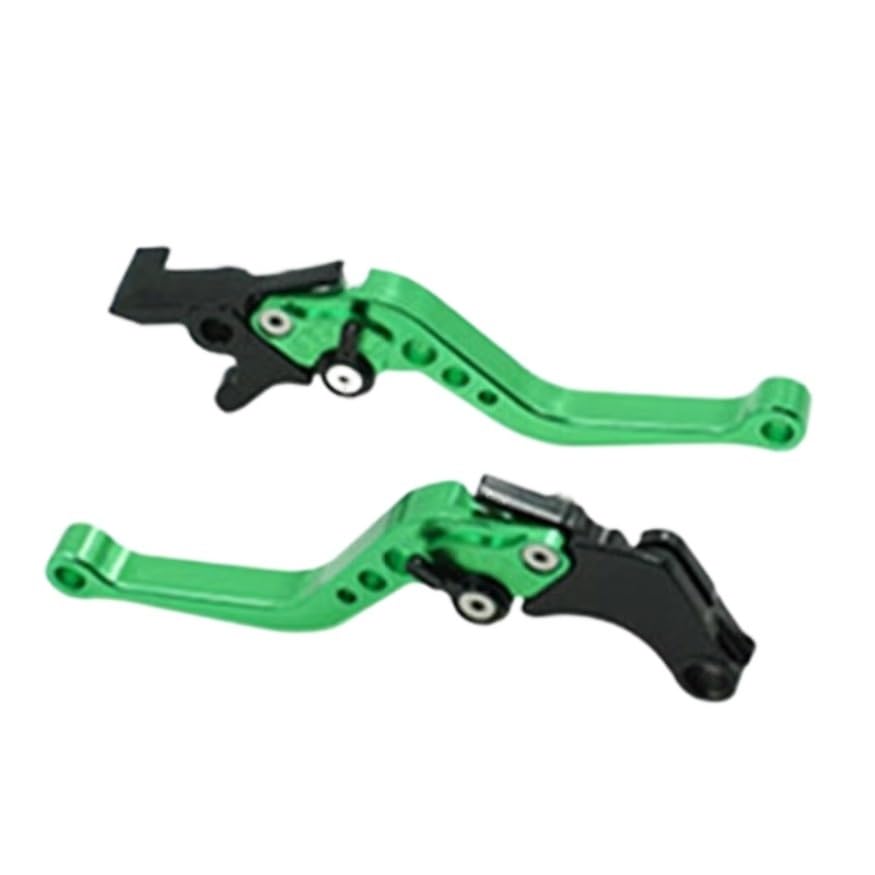 Levier frein et d'embrayage hydrauliques moto CNC : poignées noires en aluminium