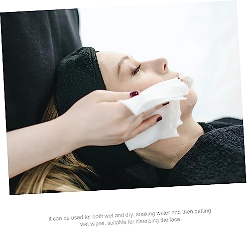 DOITOOL 100 Unidades lenço de algodão facial toalhas de bebê de algodão toalhitas toalha de rosto de