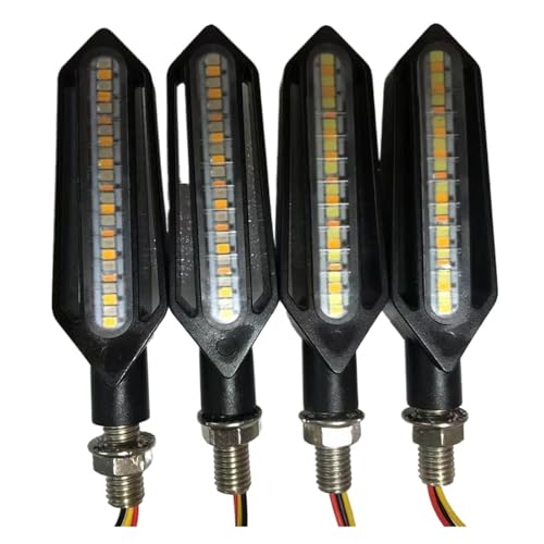 Clignotants moto LED puissants et étanches pour la route