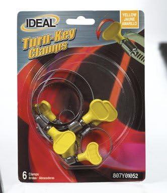 Ideal 1/4 in. 2-3/4 in. Hose Clamp Stainless Steel Turn Key