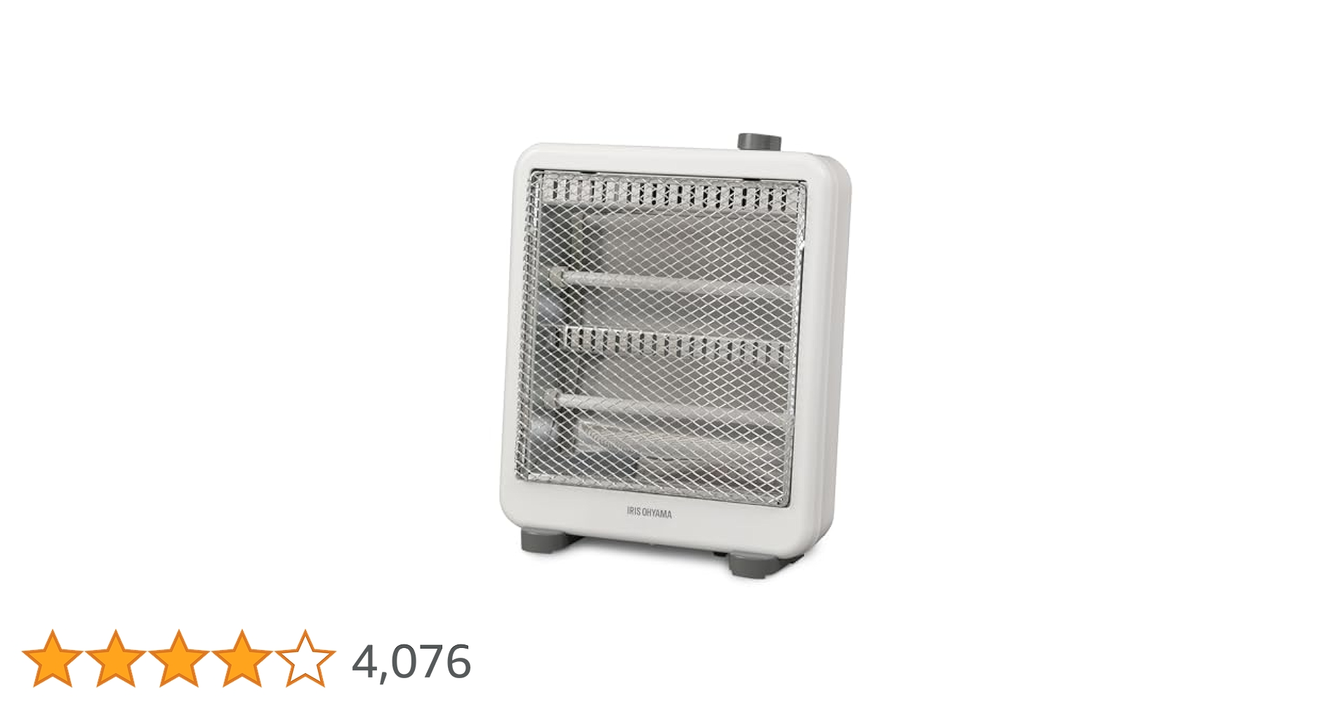 CERAMHEAT 800W 電気ヒーター ホワイト CERAMHEAT 800W 電気ヒーター ホワイト Amazon | アイリス