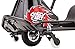 Razor Crazy Cart DLX - 24V Electric Drfting Go Kart - Enhanced Drift Bar, Brodie Knob Steering, Variable Speed, Up to 12 mph,Black/Red