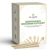 My Shape Time Disposable Wood Coffee Stirrers | Coffee stirrers | Coffee Sticks | Tea Stirrer | B...
