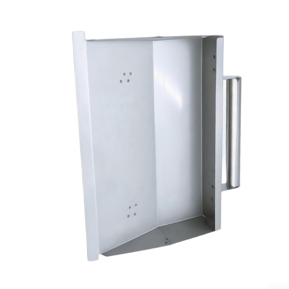 para herramienta de Acabado Yeso para acero Inoxidable 32cm Espátula Niveladora para profesional para Paredes para mortero Control para preciso 1-18mm Doble Mango(Stainless steel)