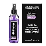Gummy Amethyst Eau de Cologne Spray 400ml – After Shave Duftwasser mit elegantem Amethystduft – Unisex Rasierwasser – Barber Cologne für Männer & Frauen