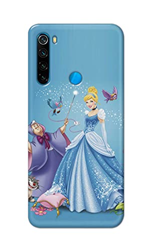 Image of Famous Cartoon Lady Character Hard Back Case Cover for Redmi Note 8 (6.3 inch) Back Cover -(J5) VNS2224