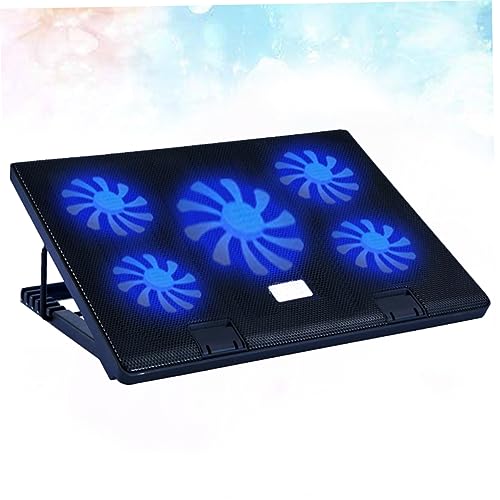 Base para notebook con ventiladores POPETPOP 5 fans miniatura 2