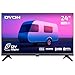 DYON Enter 24 Pro-X-V – 24 Zoll (60 cm) LED TV mit 12V-Anschluss für Camping und Caravan, HD Triple Tuner (DVB-S2/T2/C), CI+, USB-Mediaplayer, Hotelmodus