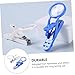 GALPADA 2Pcs Portable PET Nail Clippers Magnifying Glass Rotating Claw Cutters for Dogs and Cats Safe and Easy Nail Trimming Tool