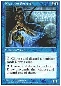 Magic: the Gathering - Krovikan Sorcerer - Fifth Edition
