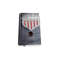 KMDSM 17 Touches Sanza Kalimba, En Bois D’érable Pur Tigre, Avec Un Son Magnifique, Facile À Transporter Et Apprendre… - Les Beatles, Paul McCartney, John Lennon, RIngo Starr, George Harrison