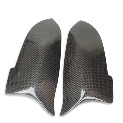 Coque de rétroviseur grain de carbone noir pour BMW Série 5 F10 F18 et F11 2014-2016