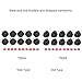 SPYMINNPOO Fishing Reel Screw,10 Pcs Practical Screw Covers with Gaskets for Fishing Reel Handle