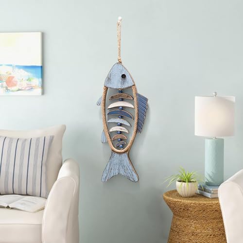 Décoration murale en forme de poisson pour habiller un mur vide avec style