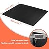 OUUTMEE 160x200CM Drum Mat, Drum Rug, Non-Slip Soundproof Mat, Indoor Outdoor Electronic Carpet Practice Pad, drum Accessories for Electronic/Jazz Drum Kits, Bass Pedals & Floor Protection (Black) #2