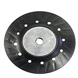 Shark Shark 13206 4-Inch Rubber Backing Pad for Sander, Nut: 5/8-11 NC