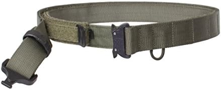 G-CODE OPERATOR'S BELT 1.75" -OD Green-with Cobra Buckle: 100% Made in the USA