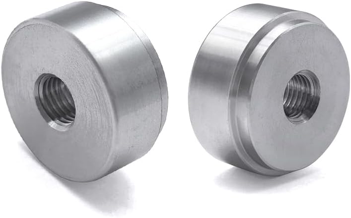 Aluminum Female Weld on Fitting Bung Hose Adapter 1/16NPT Thread for Durable Seal