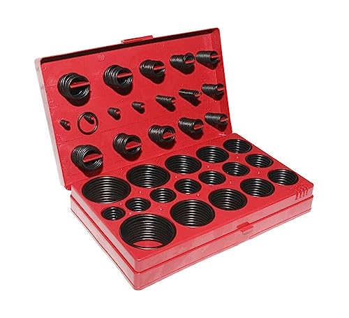 Kovalmax® Kit guarnizioni o-ring metrici set 419 pz anelli elastici assortiti in valigetta