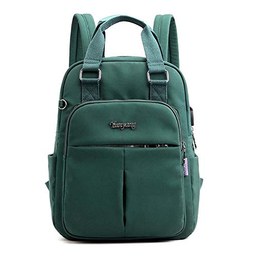 Mochila de marea para mujer con bolsa de ordenador de viaje y sistema de carga USB exterior