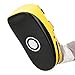 Alomejor Taekwondo Hand Target Arc Training Pad for Precise Punching, Adult Teenager Practicing Equipment, Yellow Size (Yellow)