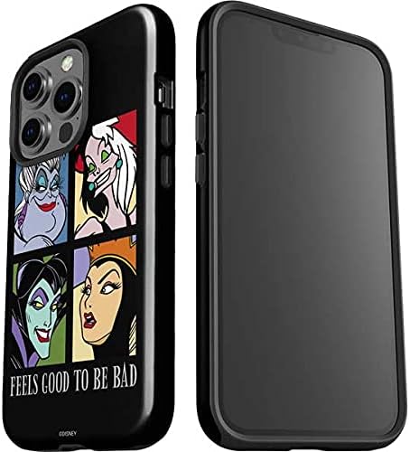 Skinit Impact Phone Case Compatible with iPhone 13 Pro - Officially Licensed Disney Villains Characters Feels Good to Be Bad Design