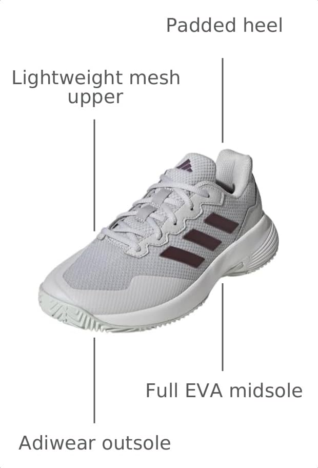 Image of adidas Women's Gamecourt 2 Tennis Shoes