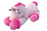 einhorn xxl 115 cm Lieferumfang: 1 Stück XXL Einhorn Plüschtier ca. 110 cm große Kuscheltier rosa pink Stofftier