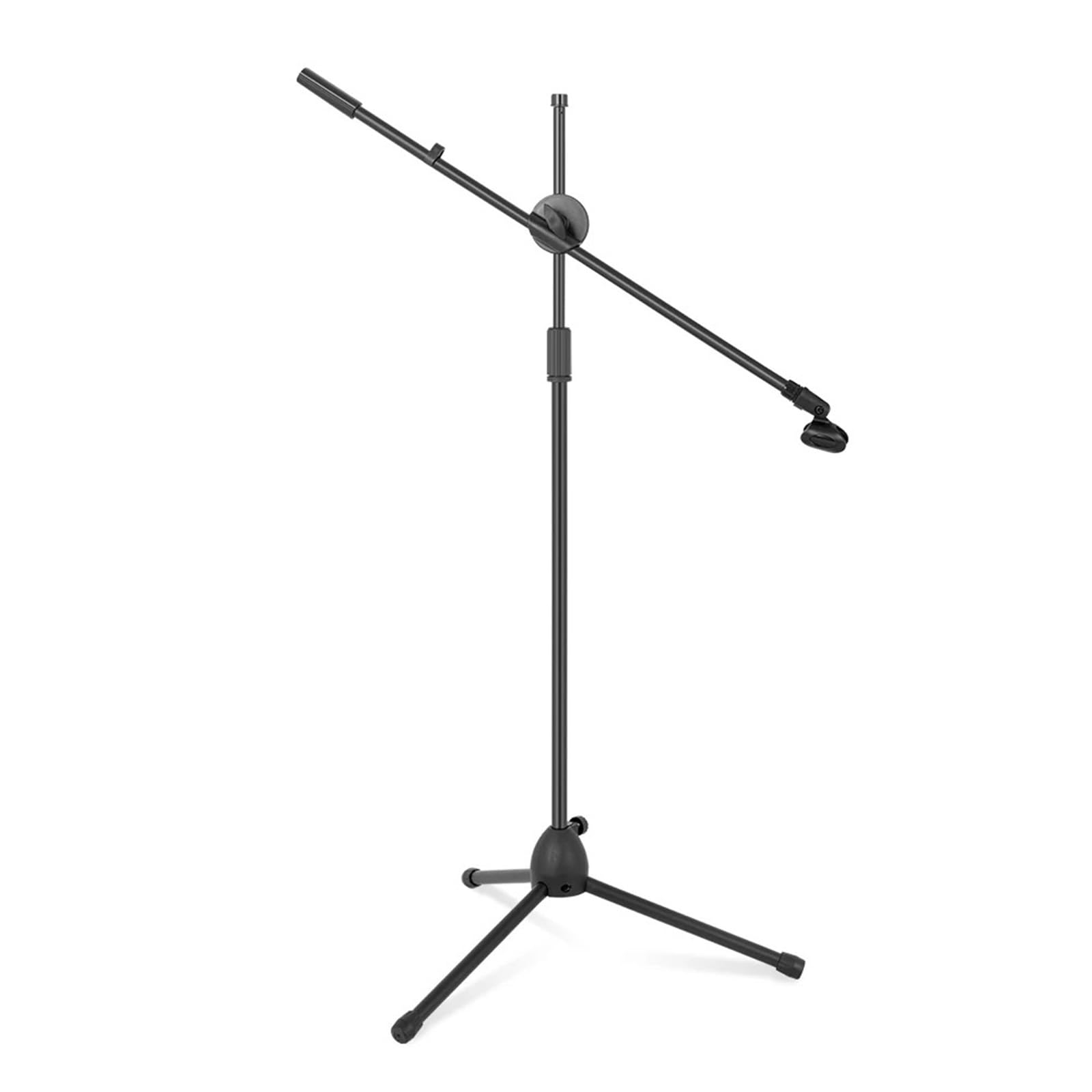 Soporte de micrófono suelo con altura brazo ajustable, trípode Base, estudio radiodifusión para Actuación Canto