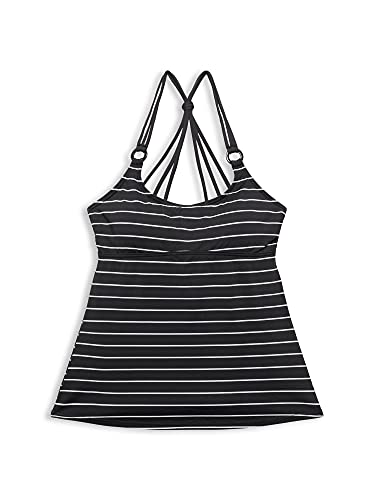 ESPRIT-Wattiertes-Long-Top-mit-Mehrfach-Traegern