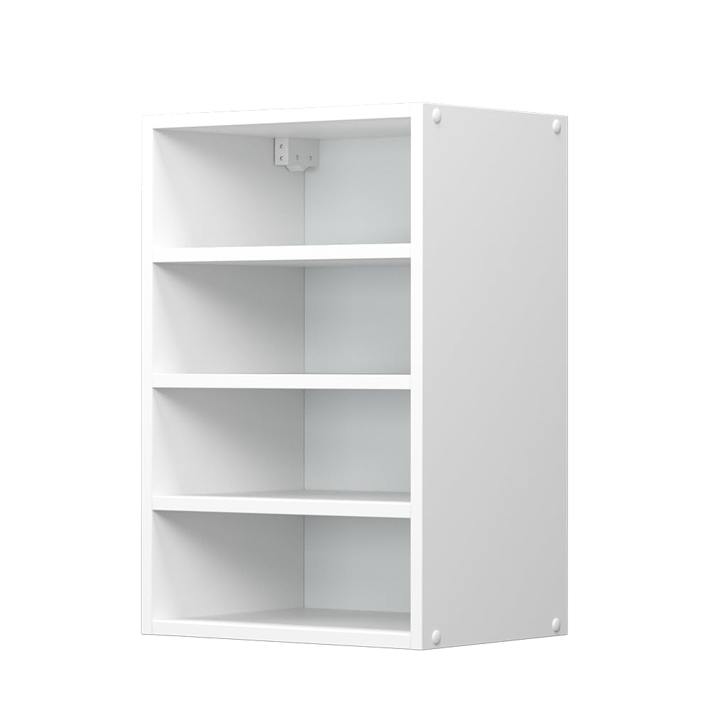 Vicco Uniwersalna szafka ścienna "R-Line", Biały, 40 cm z otwartymi półkami