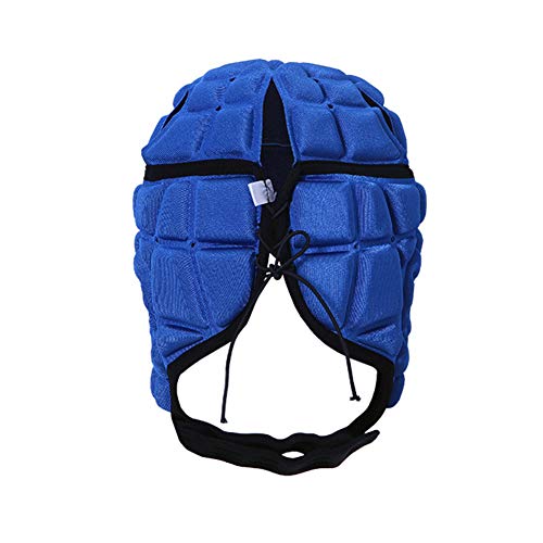 Sports Rugby Roller Hat Goalkeeper Helmet,Rugby Helmet Headguard Headgear for Soccer Scrum Cap Head Protector Soft Protective Helmet for Kids Youth
