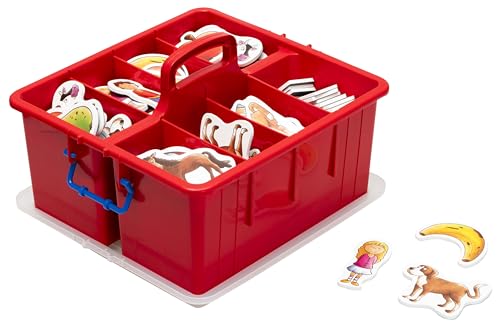 Betzold - Mathe-Set Rechnen mit Bildern, 196 Magnetteile - Mathematik Schule