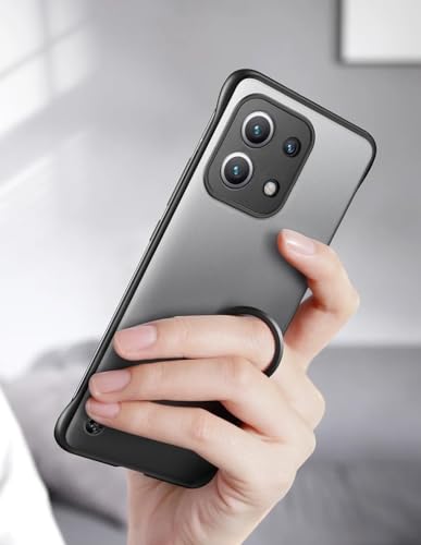 Image of REALCASE Honor 200 Lite 5G Back Cover Case | Stylish Frameless Matte Hard Back Skin | Soft TPU Shock Proof Bumper Back Cover Case for Honor 200 Lite 5G (Blue)