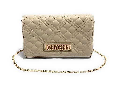 Love Moschino Jc4079pp1i, Borsa a spalla Donna, Avorio, Taglia unica