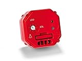 intertechno funkschalter bauhaus Funk-Dimmer ITL-250 für Glühlampen+HV-+NV-Halogen 20-250 Watt und LED+Energiesparlampen 3-24 Watt