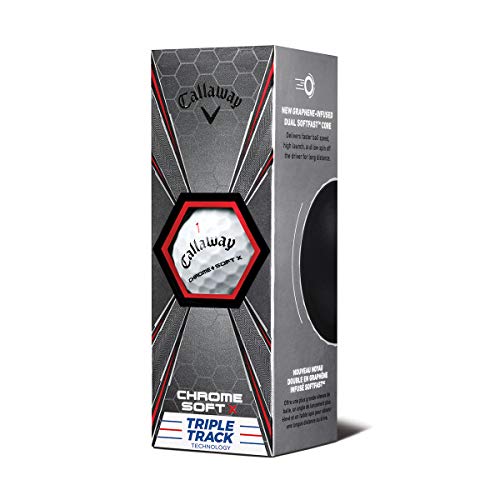 Balles de golf Callaway Chrome Soft X Triple Track par 12 pour parcours - 5