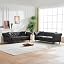 3+3 Black Chesterfield
