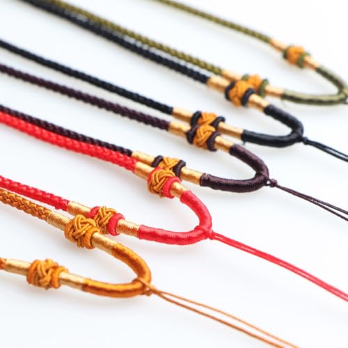 Braided Adjustable Length Necklace Cord Traditional Chinese Chain Long Rope For Daily Wear Peace Symbol Pendant Necklace4