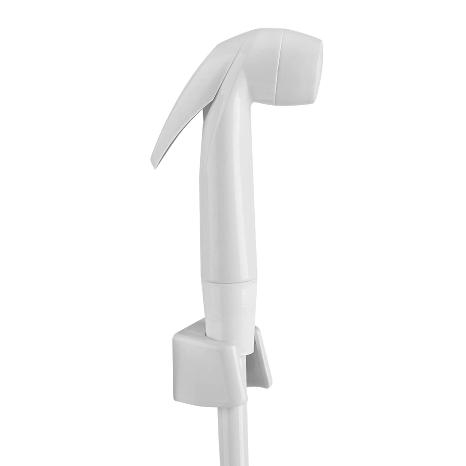 VINGVO Handheld Bidet Sprayer Portable Toilet Water Sprayer Plastic White Modern Wall Mount Multi-functional Powerful Jet Rinsing — view 6