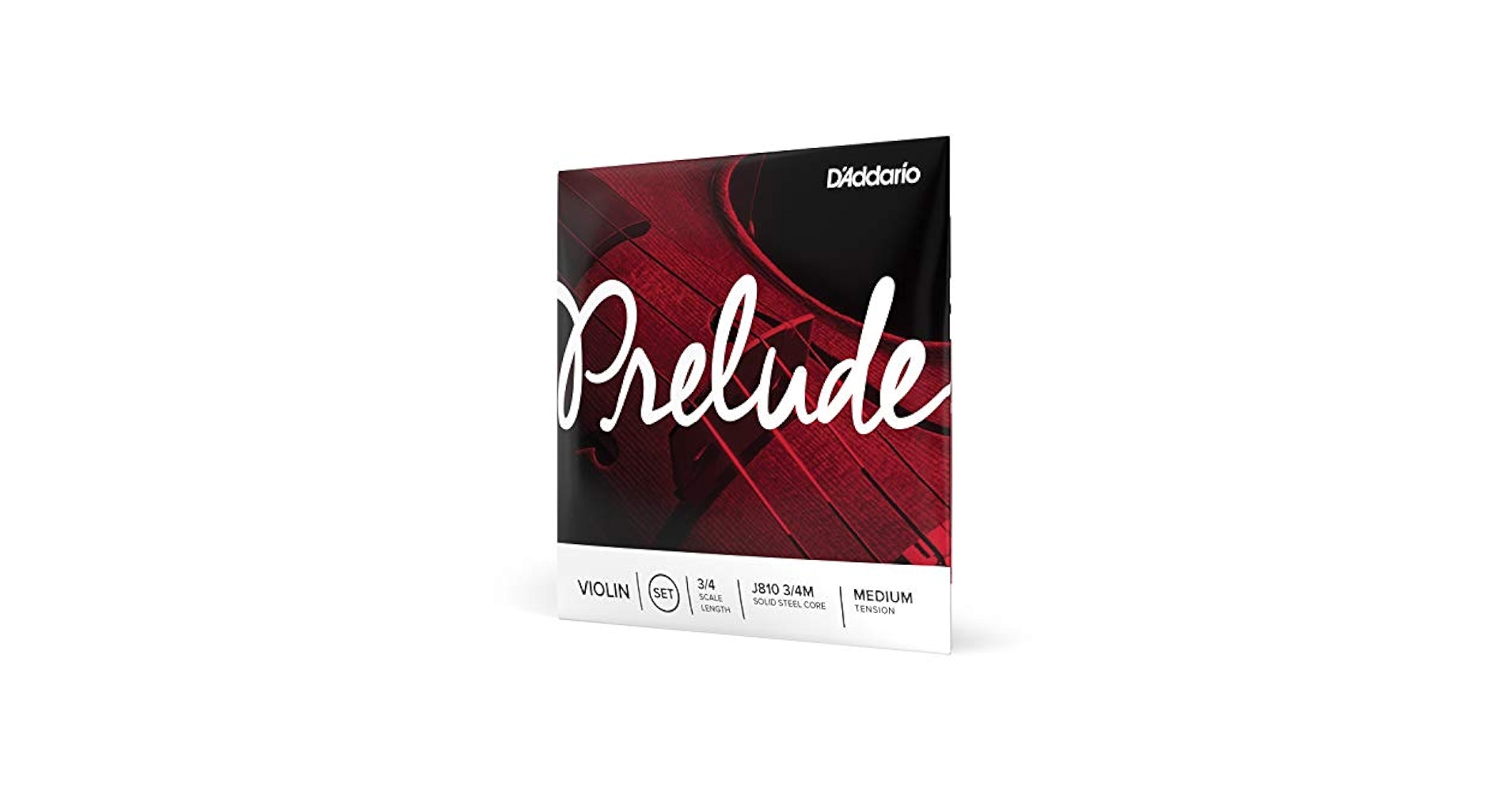 Amazon.com: D'Addario Prelude Violin Strings, J810 3/4M