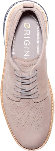 Cole Haan Cole Haan Men's Originalgrand Enerygweave Perforated Plain Toe Oxfords, Ironstone Nubuck/Midnight Moon, 9.5-M US