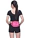 HDE Fanny Pack [80's Style] Waist Pack Outdoor Travel Crossbody Hip Bag (Pink)