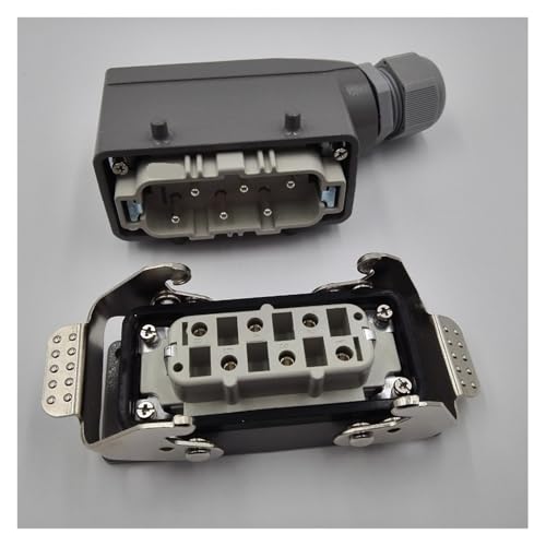 Conector industrial resistente HDC-HSB-006 impermeable de 35A para evitar cortes de energía 5